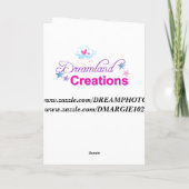 On Your Wedding Day Greeting Card カード (裏面)