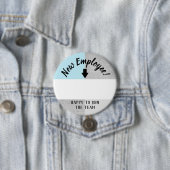 Onboardingの新しい従業員の歓迎の名前ボタン 缶バッジ (インサイチュ)