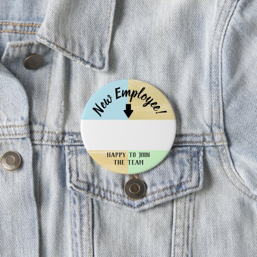 Onboardingの新しい従業員の歓迎の名前ボタン 缶バッジ (インサイチュ)