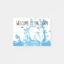 Onboardingの歓迎された新しい従業員の協力者のポスト・イット