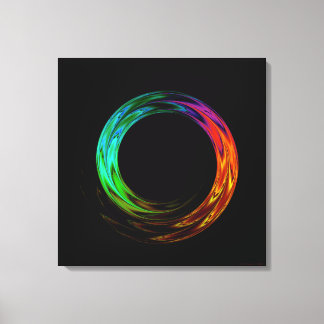 Once のまわりに Fractal Artキャンバスプリント キャンバスプリント