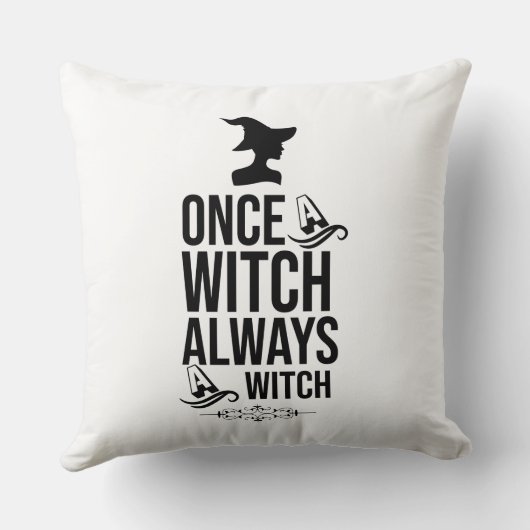 Once A Witch, Always A Witch クッション (裏面)
