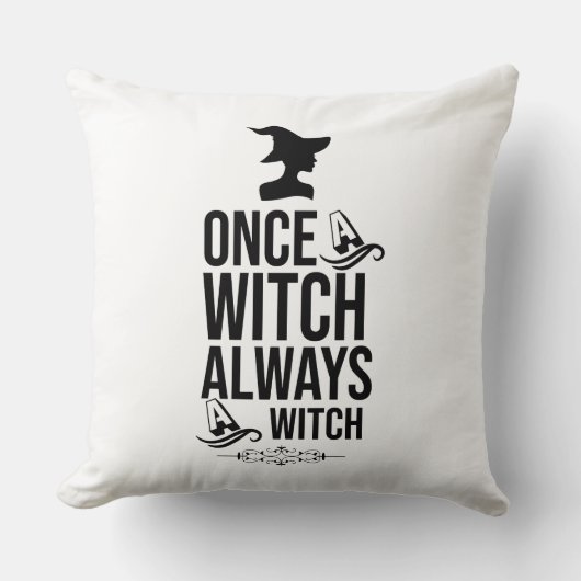 Once A Witch, Always A Witch クッション (正面)