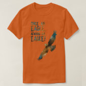 once an eagle always an eagle tシャツ (デザイン正面)