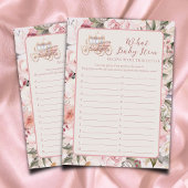 Once On a Timeどのベビーアイテム赤ちゃんシャワーゲーム エンクロージャーカード