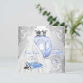 Once On a Timeプリンセス誕生日パーティー 招待状 (スタンド正面)