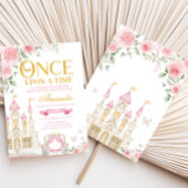 Once On a Timeプリンセス誕生日パーティー 招待状