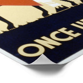 Once On A TimeヴィンテージWPAポスター ポスター (角)