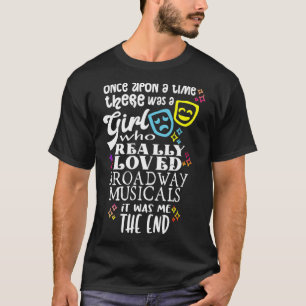 Once On A Time商品ブロードウェイミュージカルThea Tシャツ