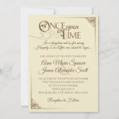 Once On a Time結婚式招待状 招待状 (正面)