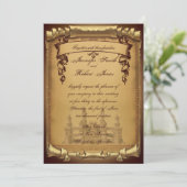 Once On a Time結婚式招待状 招待状 (スタンド正面)