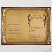 Once On a Time結婚式 プログラム (正面)