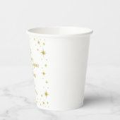 Once On a Time金ゴールドプリンセス誕生日 紙コップ (左)