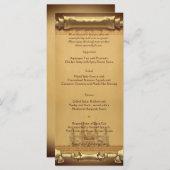 Once on a Time 結婚's Menu メニュー (正面/裏面)