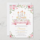 Once On A Time Birthday Party 招待状 (正面)