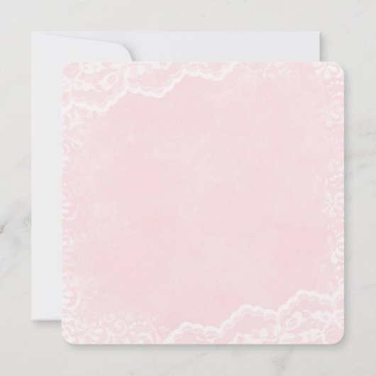 Once On a Time Girlsプリンセス誕生日パーティー 招待状 (裏面)