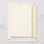 Once On a Time Storybook Baby Showerへの招待 招待状 (裏面)