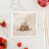 Once On A Time Woodland Storybook スタンダードカクテルナプキン (インサイチュ)