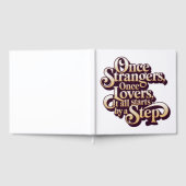 Once Strangers Lovers Step Quote  ゲストブック (全面)