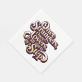 Once Strangers Lovers Step Quote  スタンダードランチョンナプキン (角)