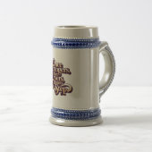 Once Strangers Lovers Step Quote  ビールジョッキ (正面右)