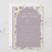 Once Upon A Bridal Shower Invitation 招待状 (正面)