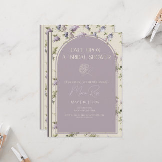 Once Upon A Bridal Shower Invitation 招待状