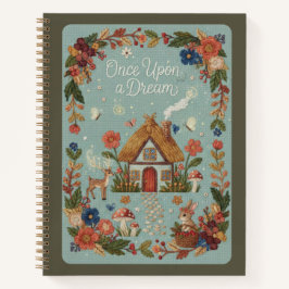Once Upon a Dream Embroidered Cottage Journal ノートブック