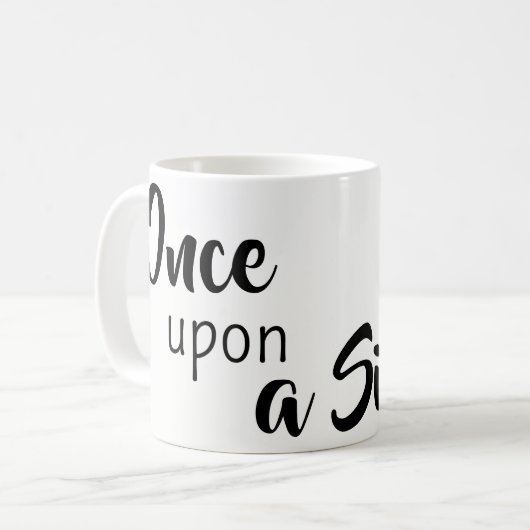 Once Upon a Sip of Coffee Mugs  コーヒーマグカップ (正面左)