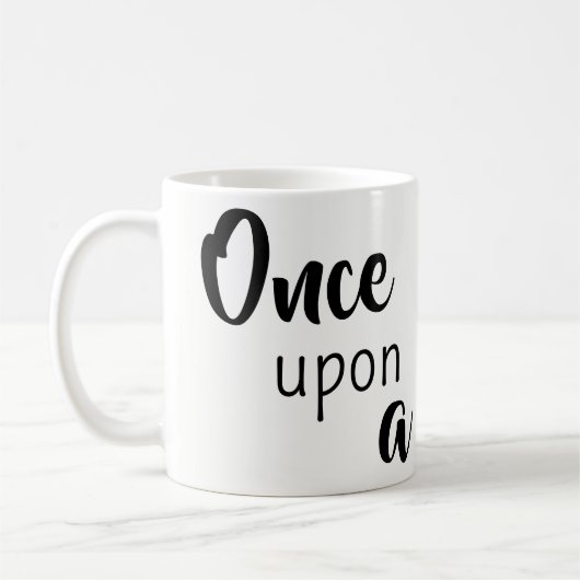 Once Upon a Sip of Coffee Mugs  コーヒーマグカップ (左)