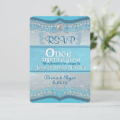 Once Upon A Time ウェディング出欠確認カード 出欠カード (スタンド正面)