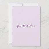 Once Upon A Time 招待状 (裏面)