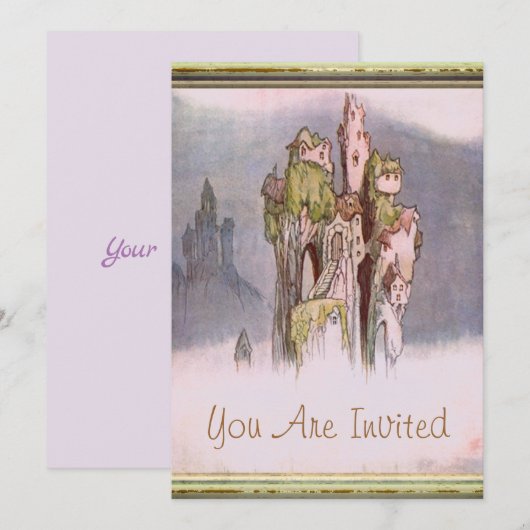 Once Upon A Time 招待状 (正面/裏面)