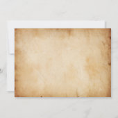 Once Upon A Time Baby Shower 招待状 (裏面)