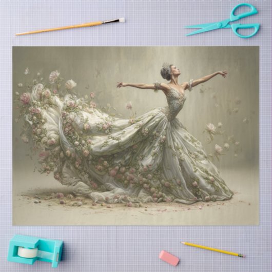 Once upon a Time Ballerina  薄葉紙 (クラフト)