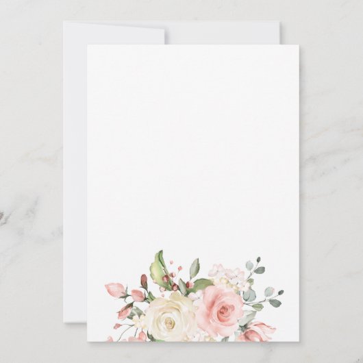 Once Upon a Time Bridal Shower Invitation 招待状 (裏面)