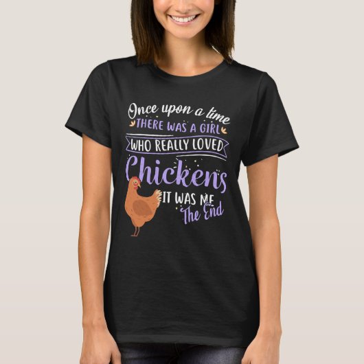 Once Upon A Time Chicken Tシャツ (正面)