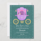 Once upon a Time Fairytale Birthday Party 招待状 (正面)