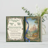 Once Upon a Time Fairytale Castle Royal wedding 招待状 (スタンド正面)