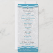 Once Upon A Time I ウェディングプログラム 招待状 (裏面)