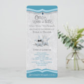 Once Upon A Time I ウェディングプログラム 招待状 (スタンド正面)