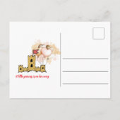 Once Upon a Time in a Land of Joy インビテーションポストカード (裏面)