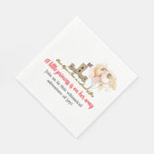 Once Upon a Time in a Land of Joy スタンダードランチョンナプキン (角)