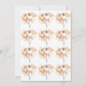 Once Upon a Time in a Land of Joy 招待状 (裏面)