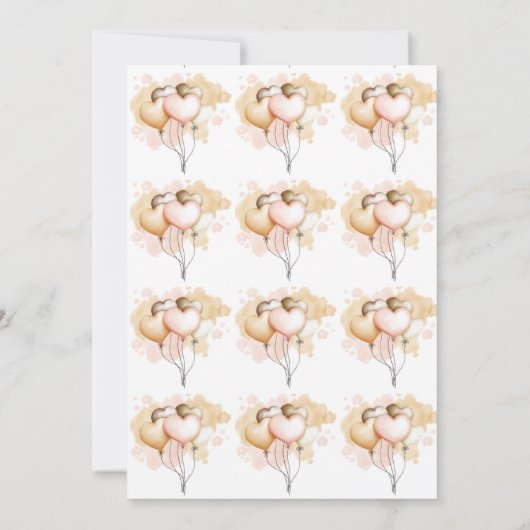 Once Upon a Time in a Land of Joy 招待状 (裏面)