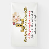 Once Upon a Time in a Land of Joy Banner 横断幕 (縦)