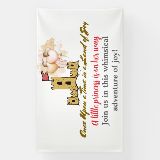 Once Upon a Time in a Land of Joy Banner 横断幕 (縦)