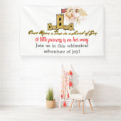 Once Upon a Time in a Land of Joy Banner 横断幕 (インサイチュ)