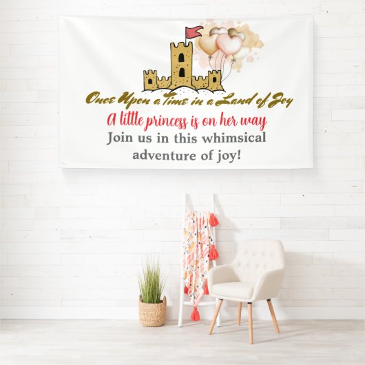 Once Upon a Time in a Land of Joy Banner 横断幕 (インサイチュ)