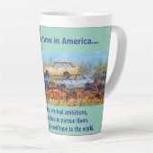 Once Upon A Time In America カフェラテマグ (右アングル)